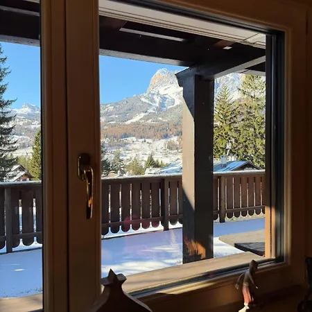 Casa Panoramica Con Terrazza Vista Tofane * Cortina d'Ampezzo