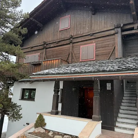 Casa Panoramica Con Terrazza Vista Tofane Ferienhaus