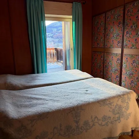 Ferienhaus Casa Panoramica Con Terrazza Vista Tofane Cortina d'Ampezzo